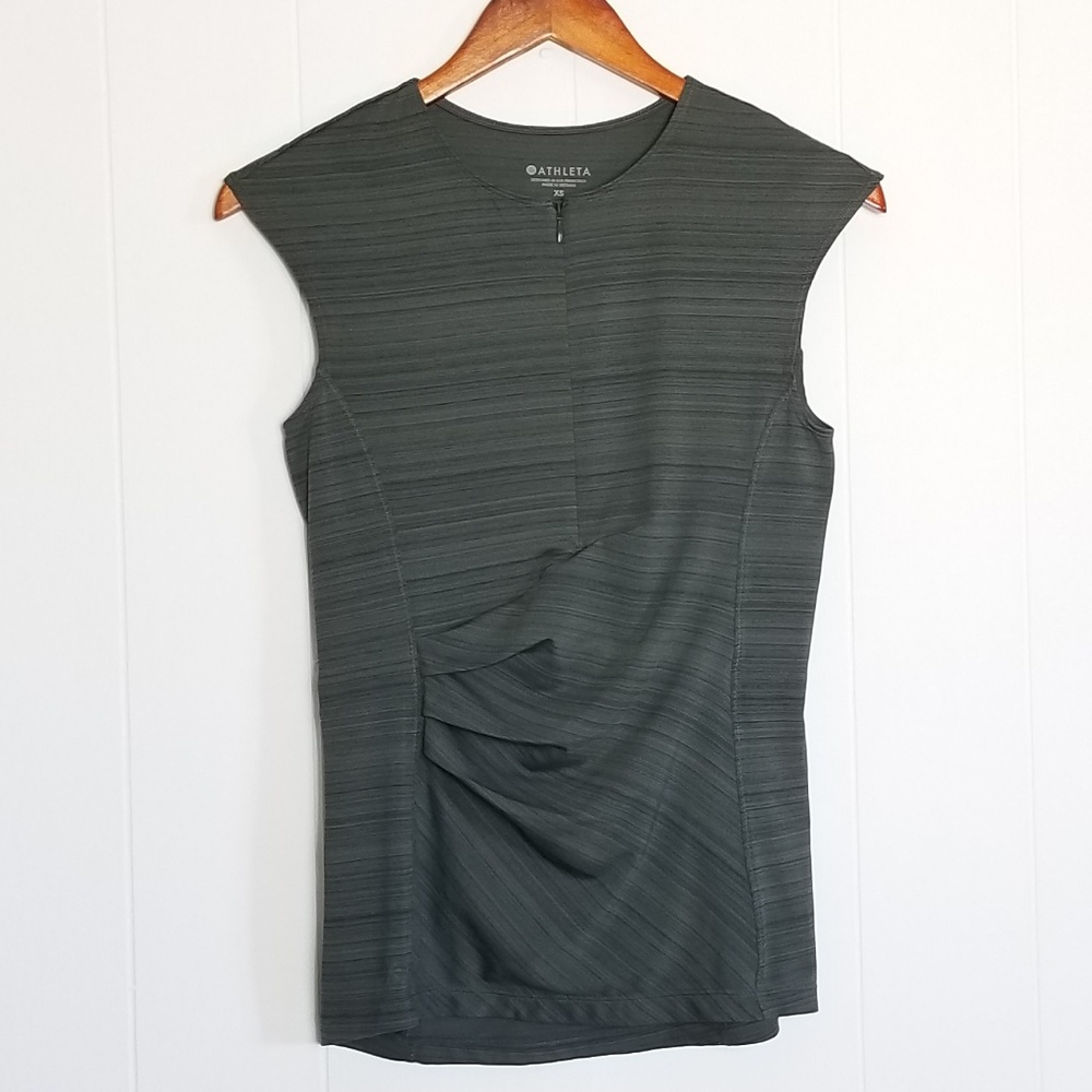 Athleta | Pacifica Wrap Tank Dark Gray Sz.XS